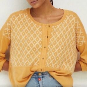 🔥 LIKE NEW Free People Free Spirit Embroidered Henley Free People Tunic Top